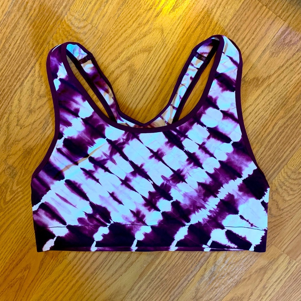 Pink Victoria’s Secret Tie-Dye Sports Bralette